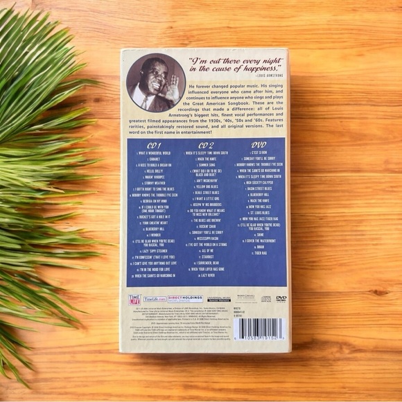 The Wonderful World of Louis Armstrong 2-CD + DVD Box Set | Time Life 2006 - Picture 2 of 9